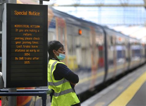 are there any train strikes in august in uk